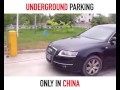 Underground parking in china
